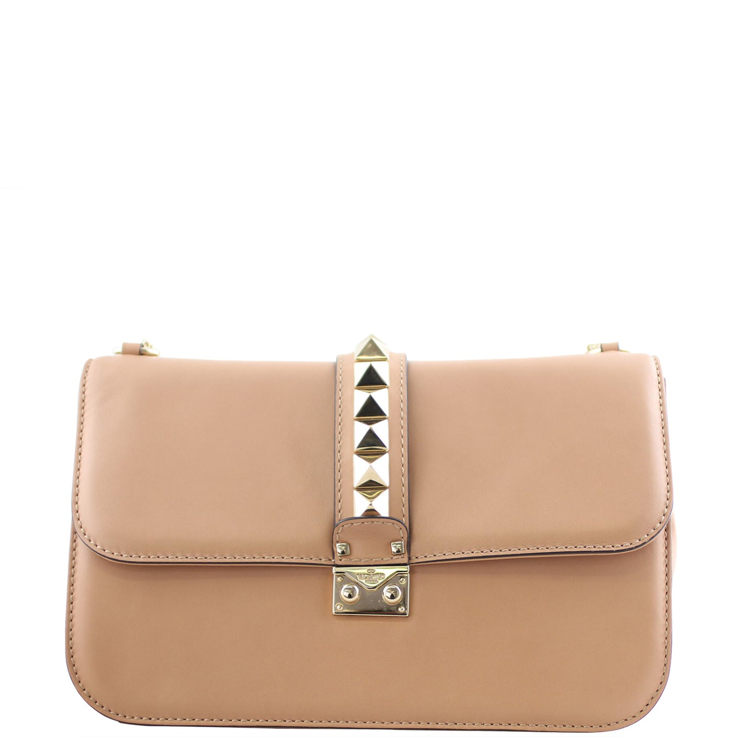 Valentino Lock Large Bag Front