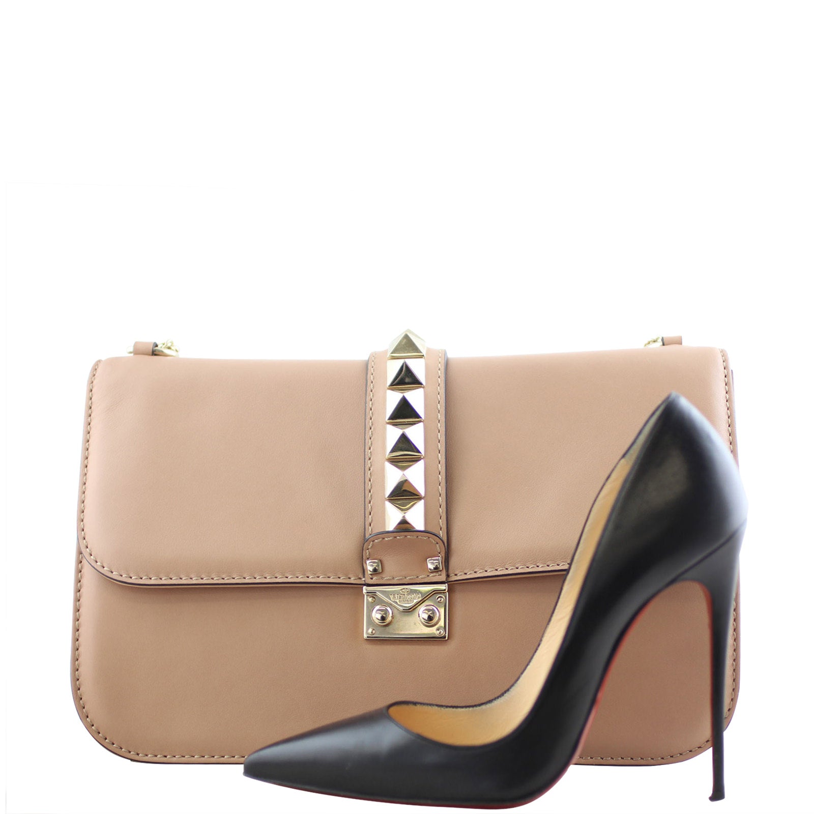 Valentino Lock Large Bag Scale