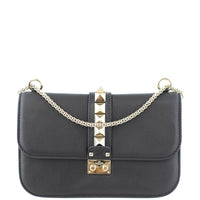 Valentino Medium Lock Shoulder Bag Front
