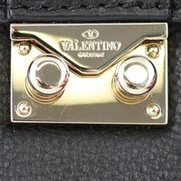 Valentino Medium Lock Shoulder Bag Lock