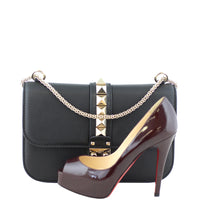 Valentino Medium Lock Shoulder Bag Scale