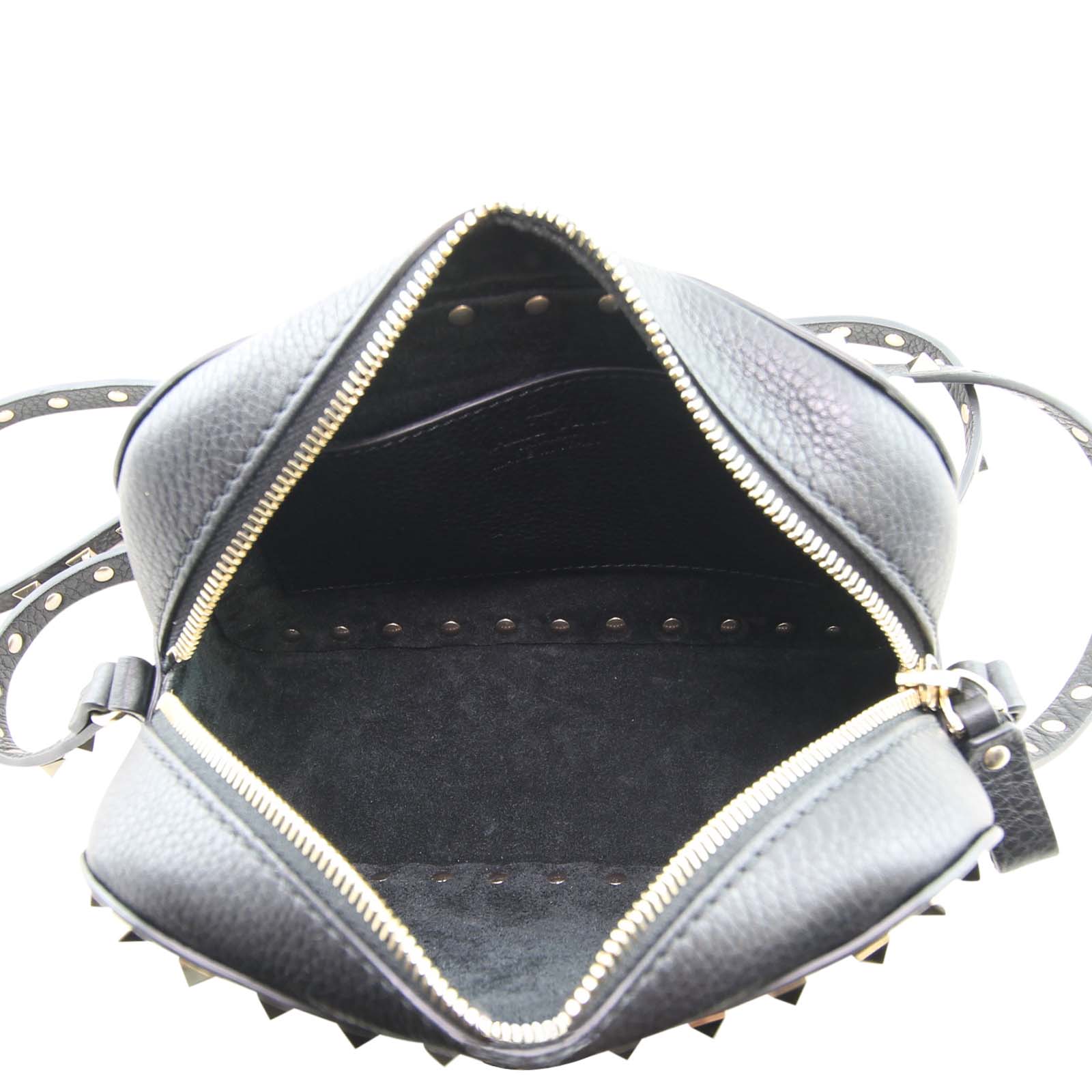 Valentino Rockstud Camera Bag Interior