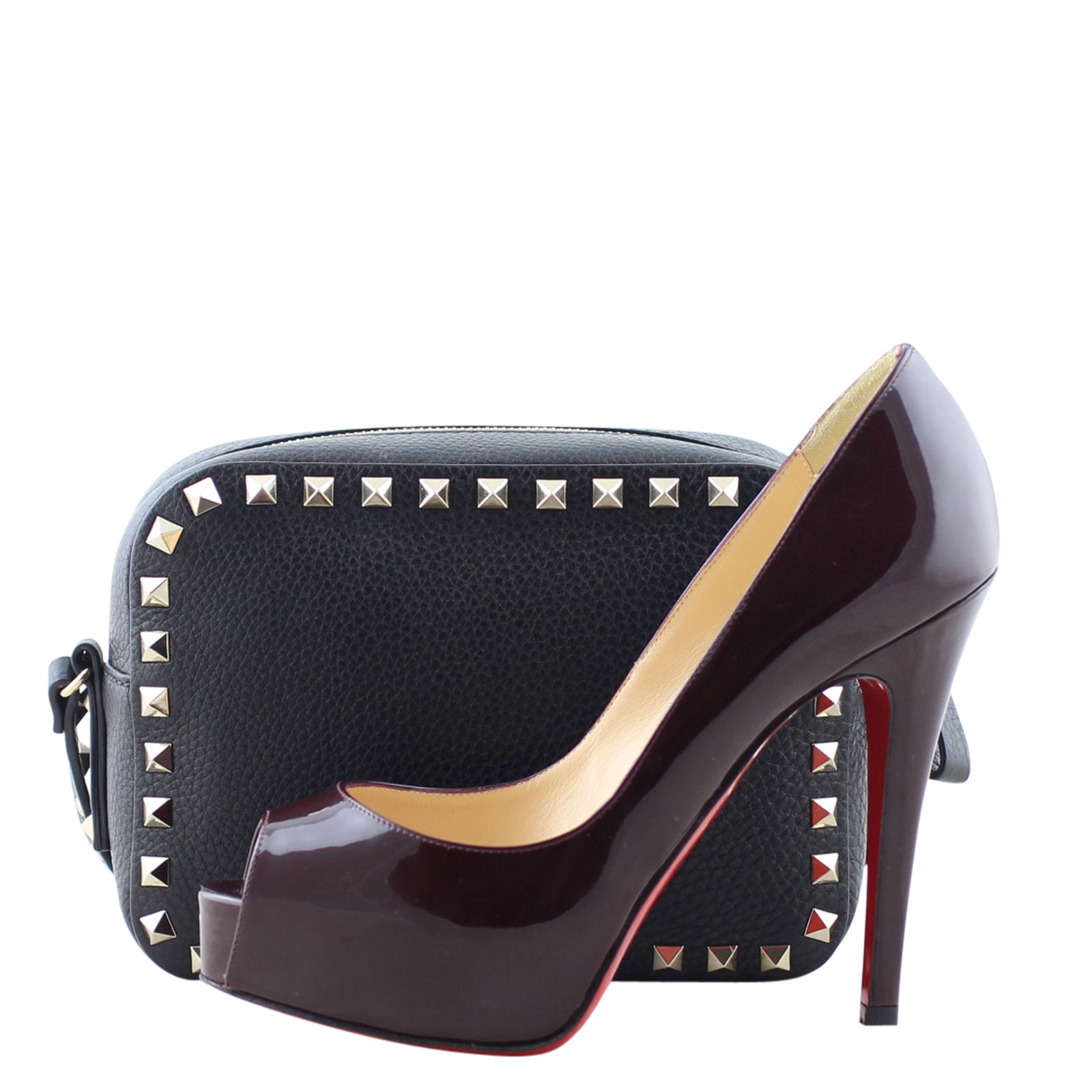 Valentino Rockstud Camera Bag shoe sizing