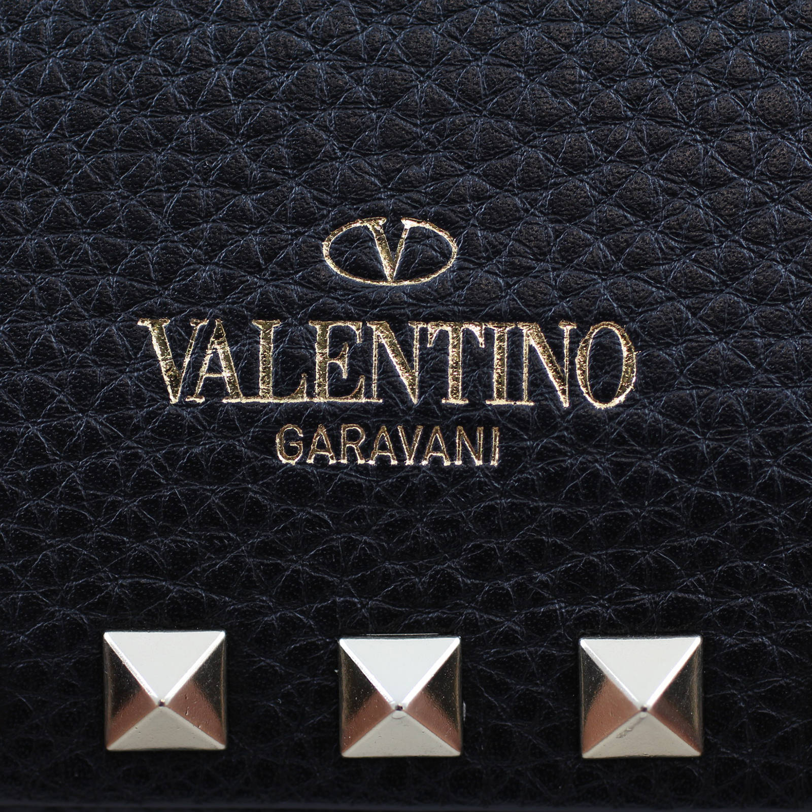 Valentino Rockstud Camera Bag stamp