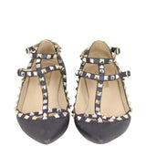 Valentino Rockstud Cage Flats Top