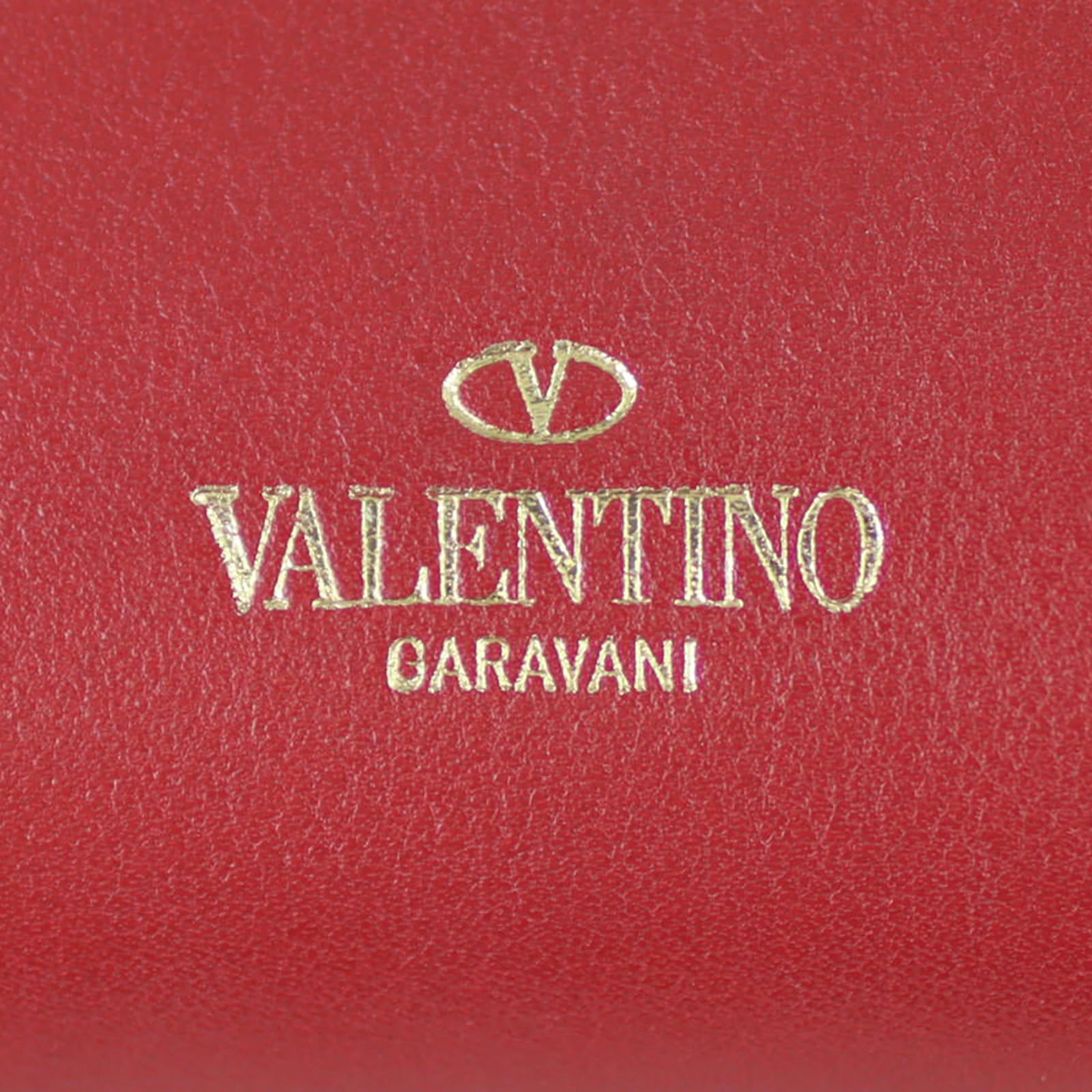 Valentino Rockstud Chain Wallet Exterior