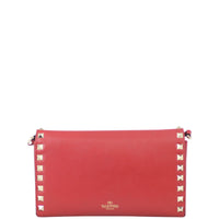 Valentino Rockstud Chain Wallet Back