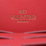 Valentino Rockstud Continental Zip Wallet Stamp