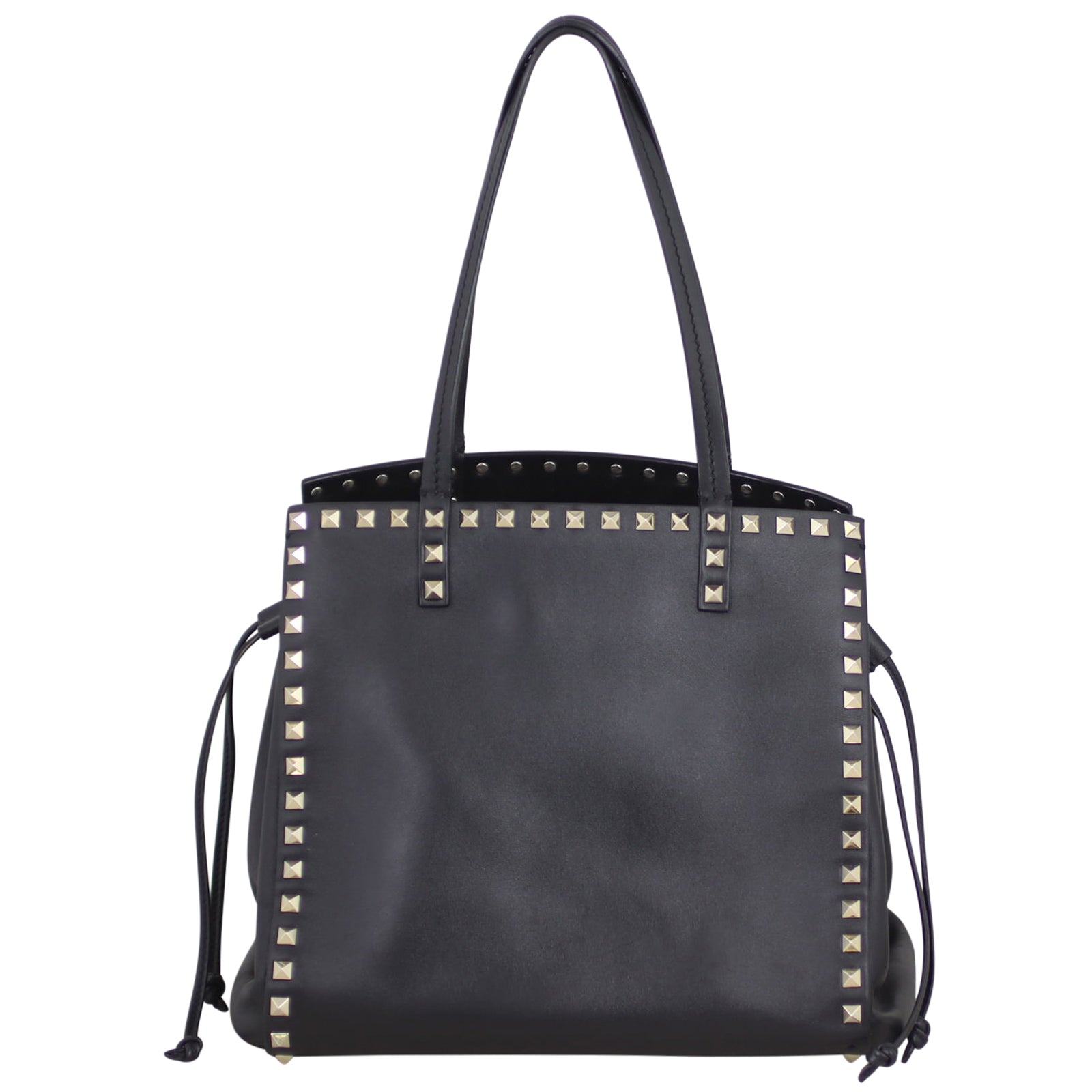 Valentino Rockstud Drawstring Tote Back