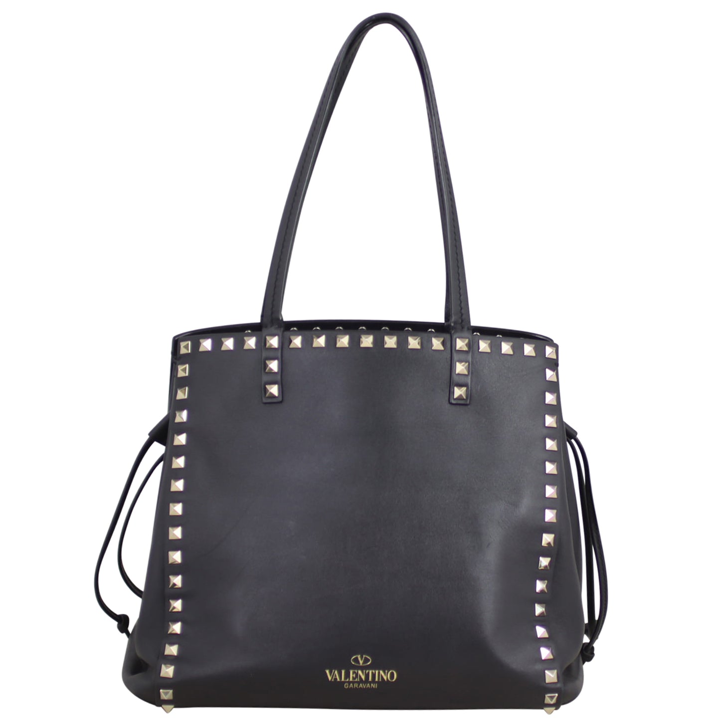 Valentino Rockstud Drawstring Tote Front
