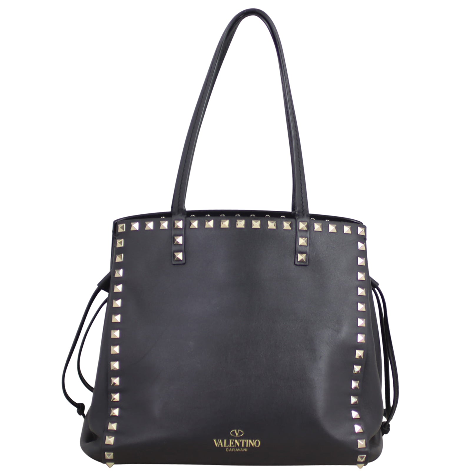 Valentino Rockstud Drawstring Tote Front