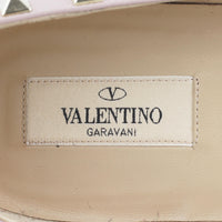 Valentino Rockstud Ballerina Flats Nude Stamp