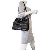 Valentino Rockstud Spike Joy Lock Medium Top Handle Bag Mannequin