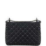 Valentino Garavani Medium Rockstud Shoulder Bag Back