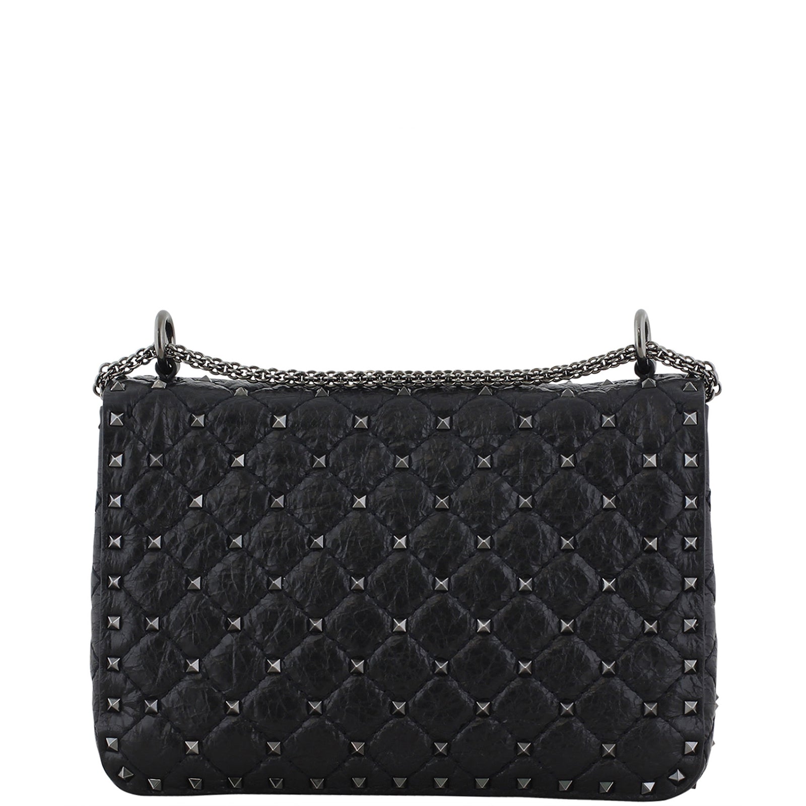 Valentino Garavani Medium Rockstud Shoulder Bag Back