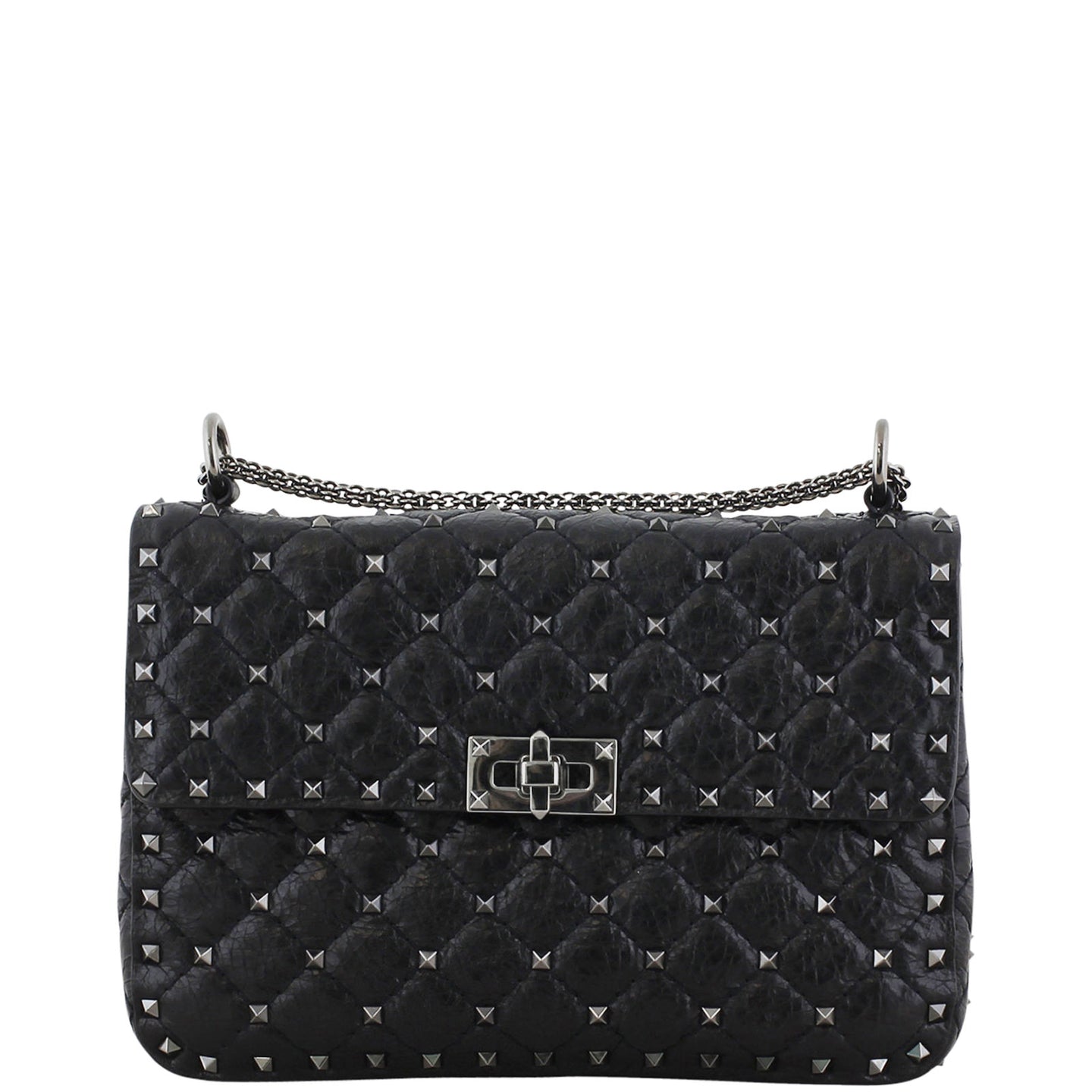 Valentino Garavani Medium Rockstud Shoulder Bag Front