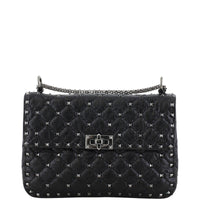 Valentino Garavani Medium Rockstud Shoulder Bag Front