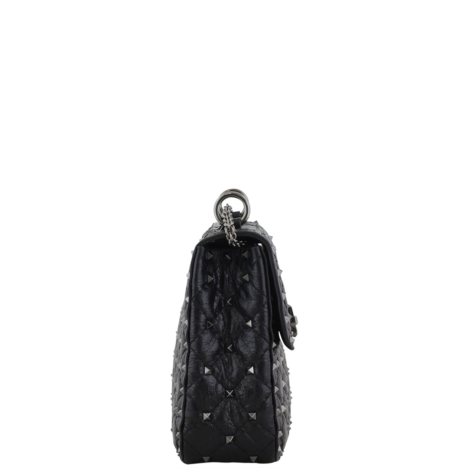 Valentino Garavani Medium Rockstud Shoulder Bag Right