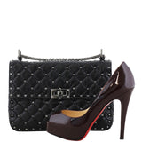 Valentino Garavani Medium Rockstud Shoulder Bag Scale