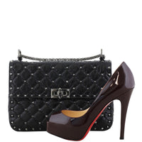 Valentino Garavani Medium Rockstud Shoulder Bag Scale