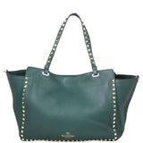 Valentino Rockstud Medium Tote Back