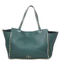 Valentino Rockstud Medium Tote Back