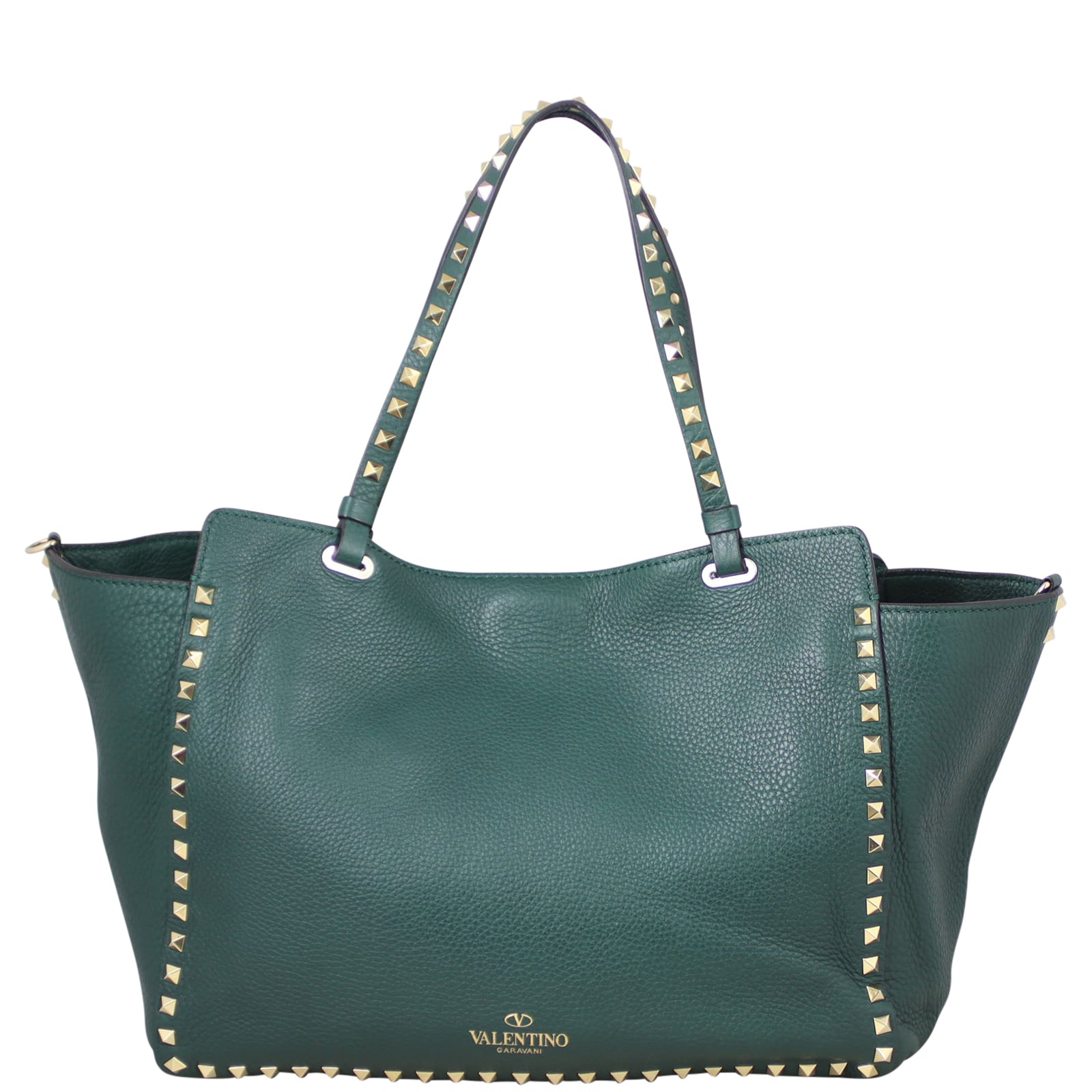 Valentino Rockstud Medium Tote Back