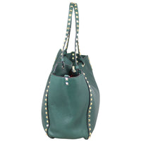 Valentino Rockstud Medium Tote Side
