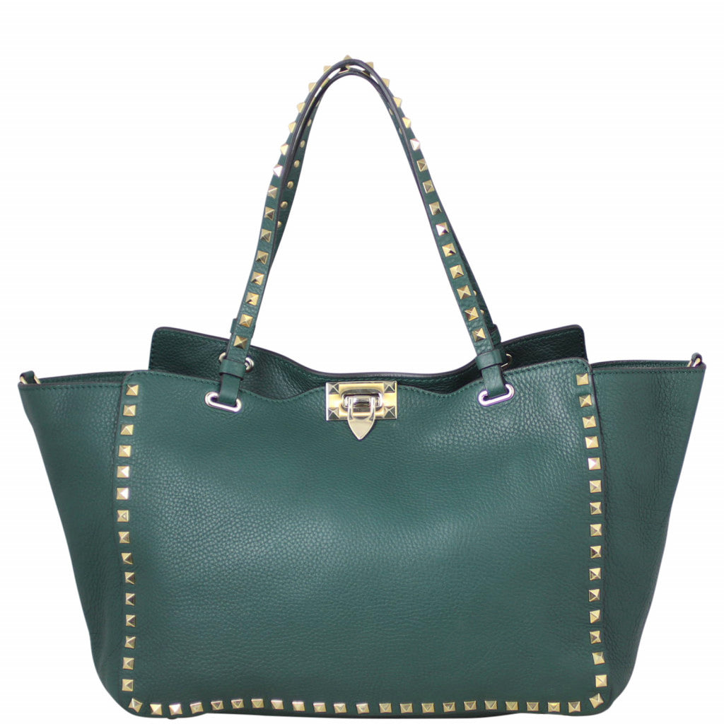Valentino Rockstud Medium Tote Front