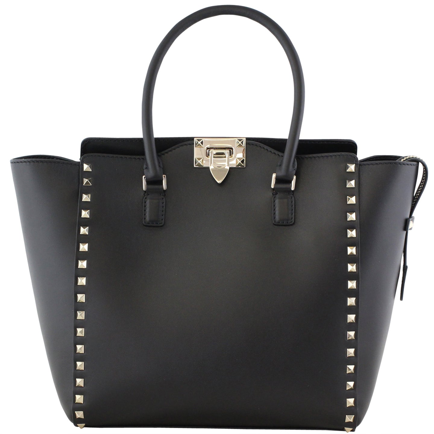 Valentino Rockstud Pagoda Tote Medium Front