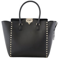 Valentino Rockstud Pagoda Tote Medium Front