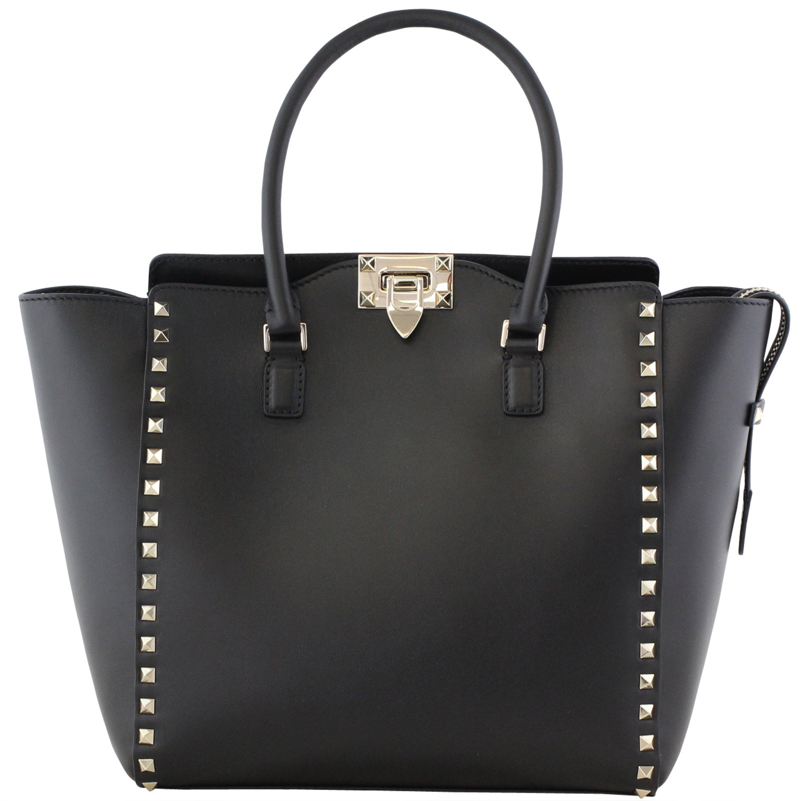 Valentino Rockstud Pagoda Tote Medium Front