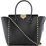 Valentino Rockstud Pagoda Tote Medium Front Strap