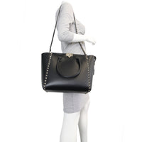 Valentino Rockstud Pagoda Tote Medium Mannequin