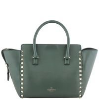 Valentino Rockstud Pagoda Tote Small Back