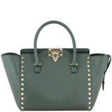 Valentino Rockstud Pagoda Tote Small Front