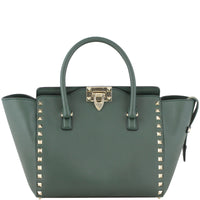 Valentino Rockstud Pagoda Tote Small Front