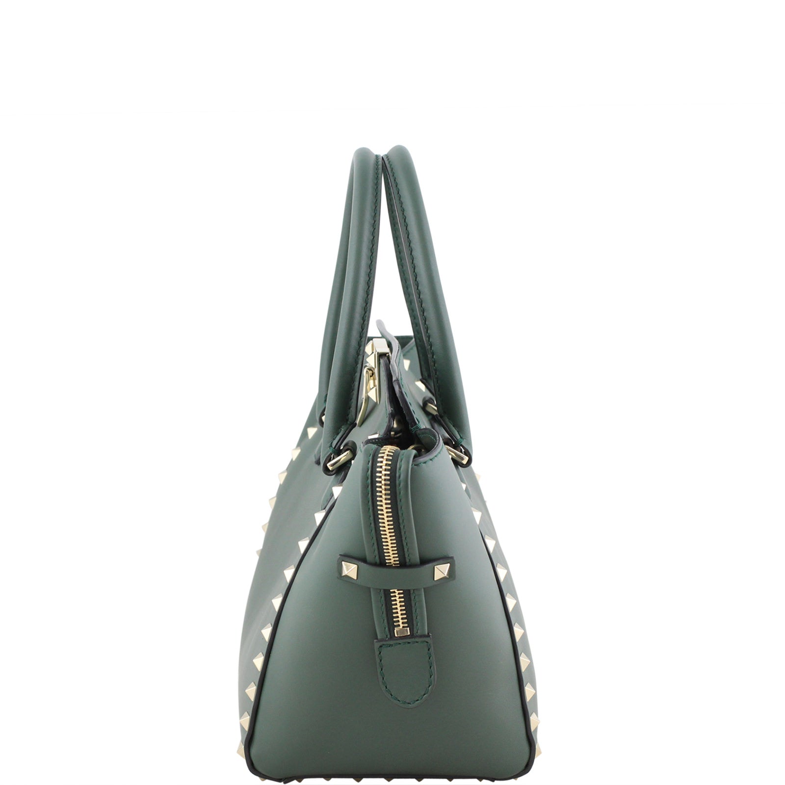 Valentino Rockstud Pagoda Tote Small Left