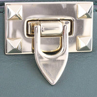 Valentino Rockstud Pagoda Tote Small Lock