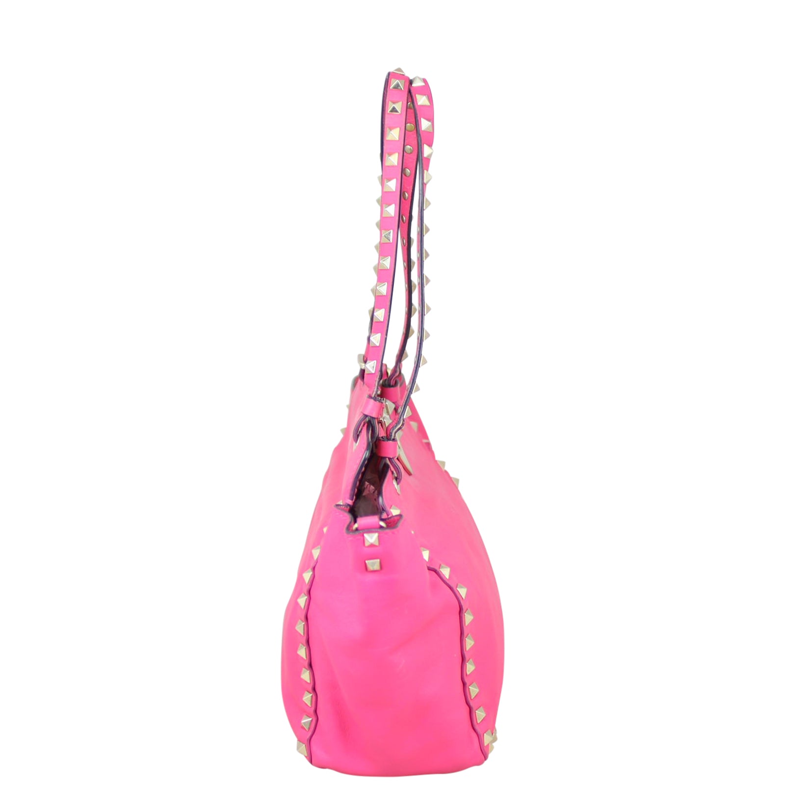 Valentino Rockstud Small Tote Side