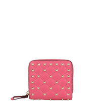 Valentino Rockstud Spike Compact Wallet Back