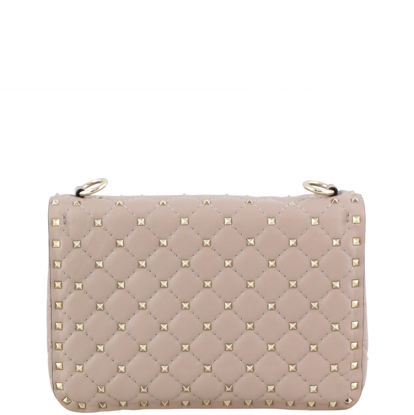 Valentino Rockstud Spike Medium Shoulder Bag Back