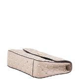 Valentino Rockstud Spike Medium Shoulder Bag Corner