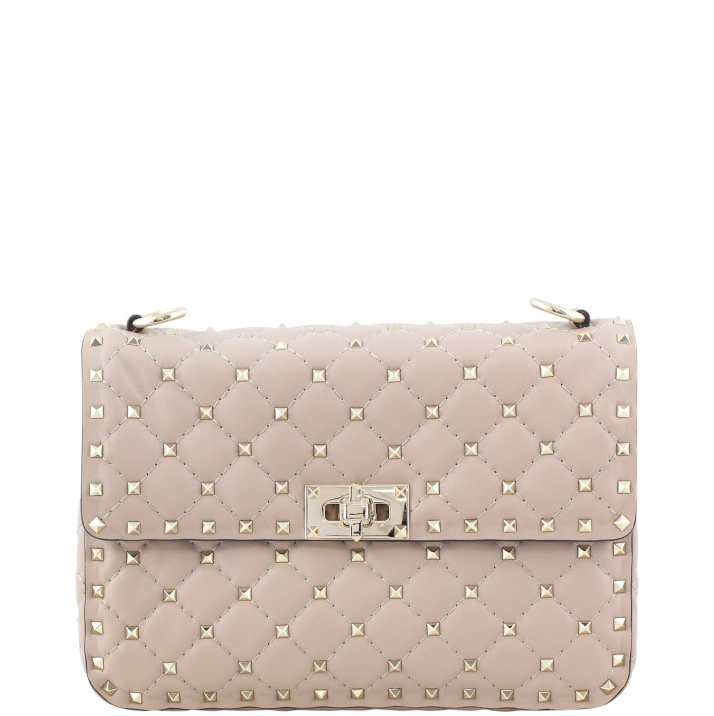 Valentino Rockstud Spike Medium Shoulder Bag Front