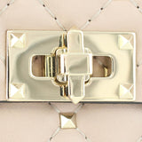 Valentino Rockstud Spike Medium Shoulder Bag Lock