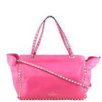 Valentino Rockstud Medium Tote Front w Strap