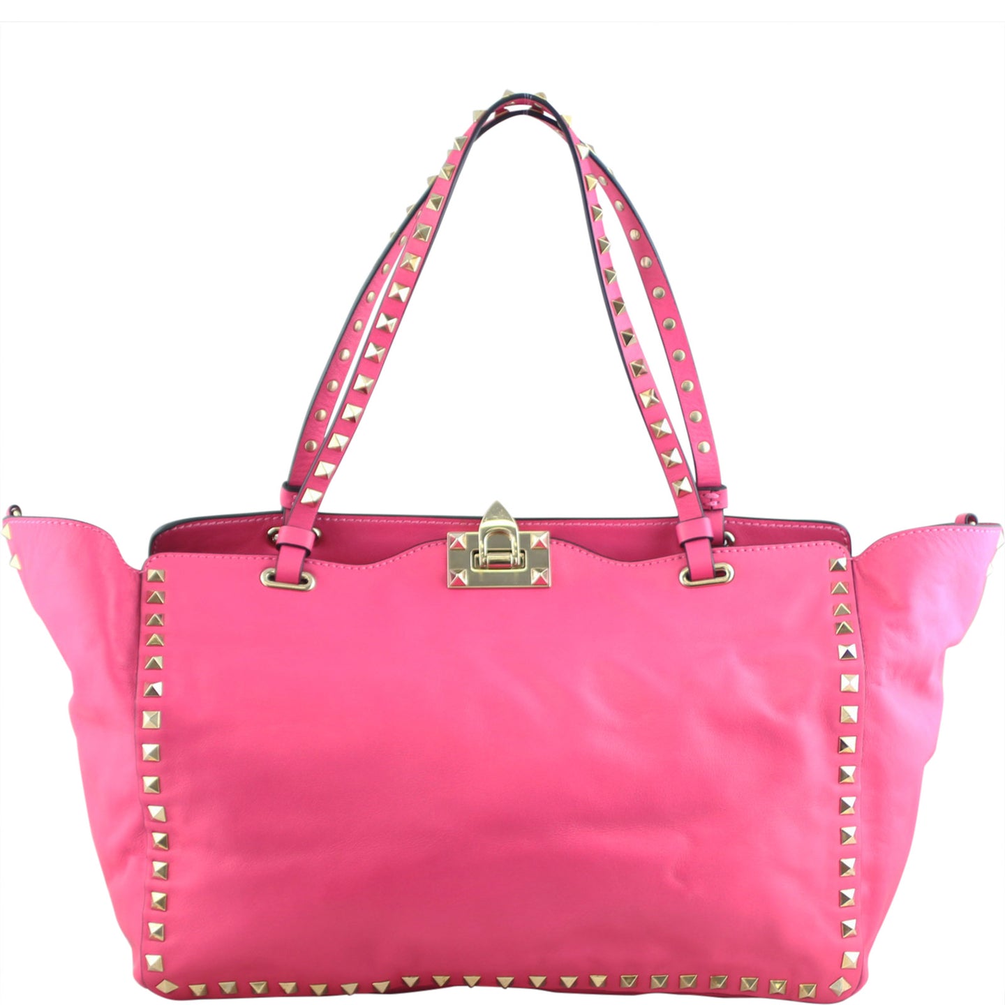 Valentino Rockstud Medium Tote Back