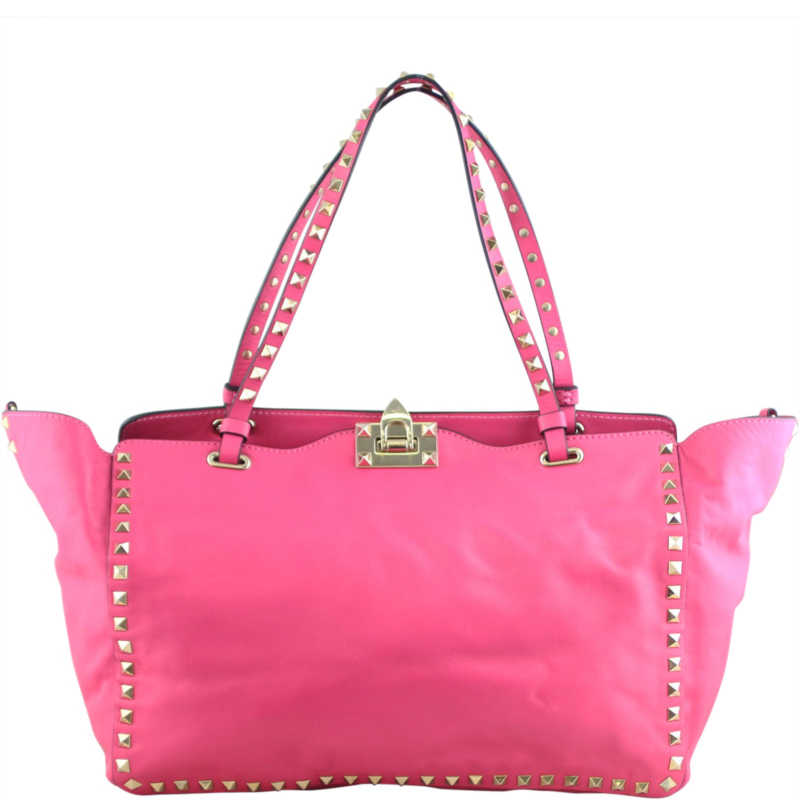 Valentino Rockstud Medium Tote Back