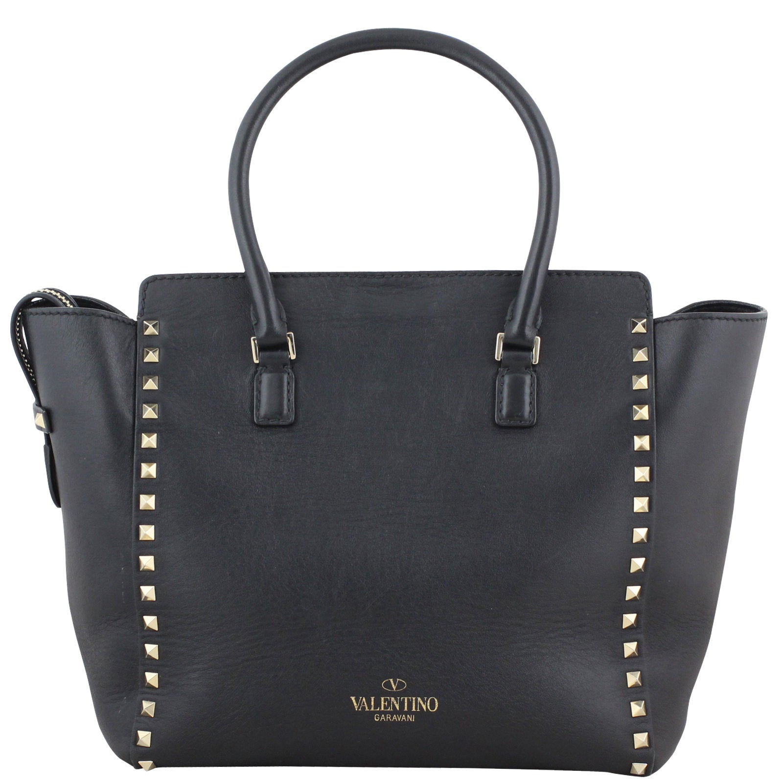 Valentino Rockstud Pagoda Tote Back