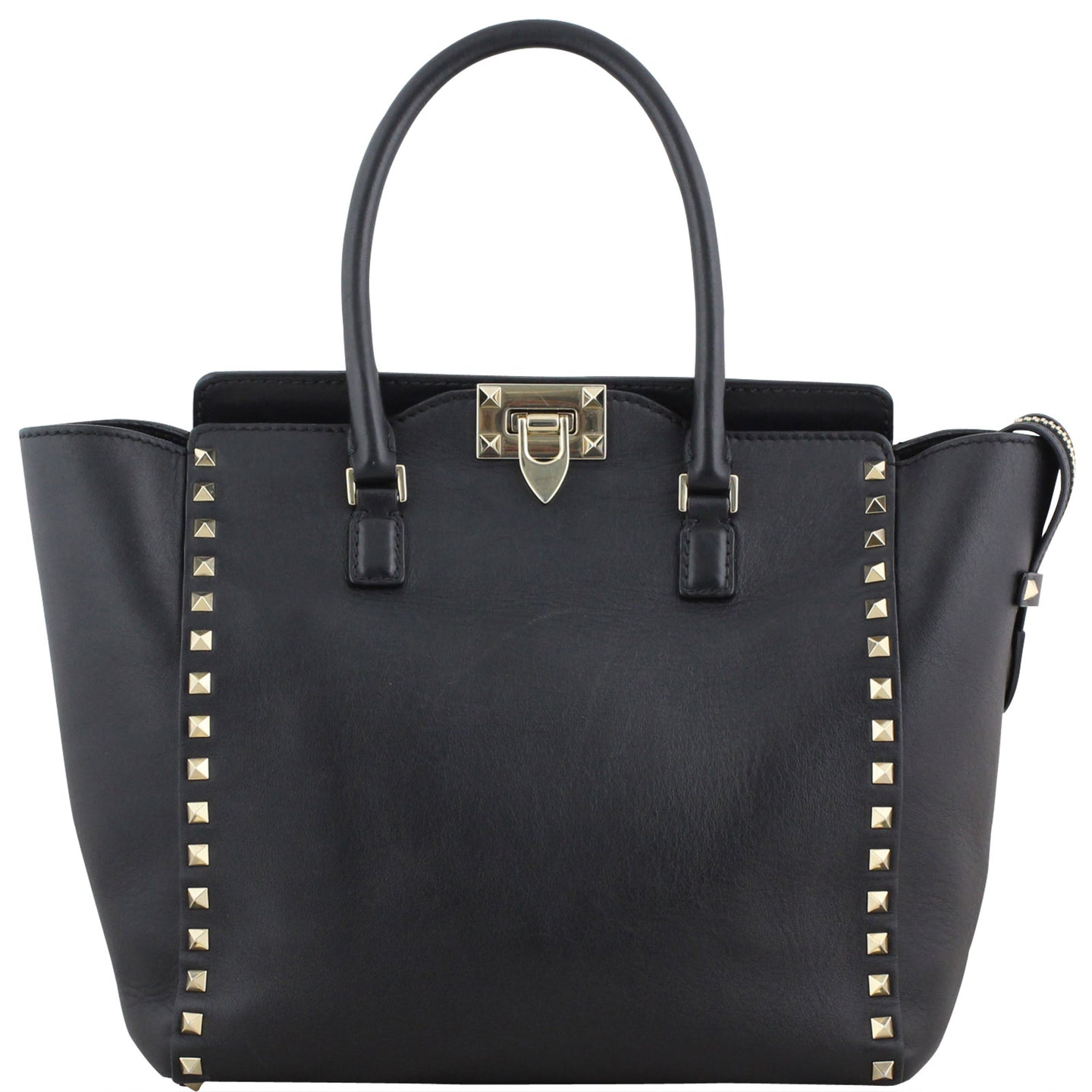 Valentino Rockstud Pagoda Tote Front